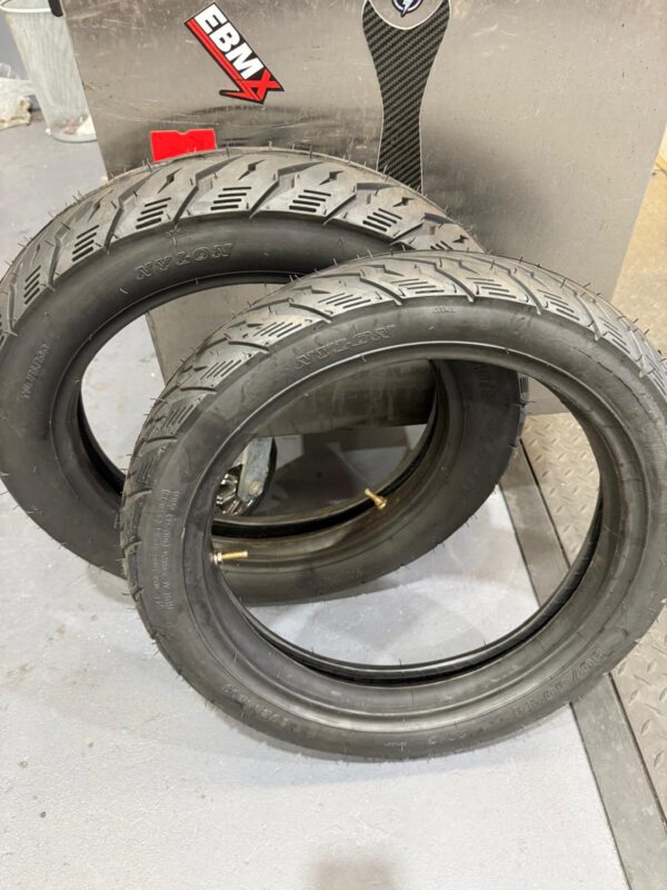 14 inch Front 90/90-14 & Rear 100/90-14 Tyres