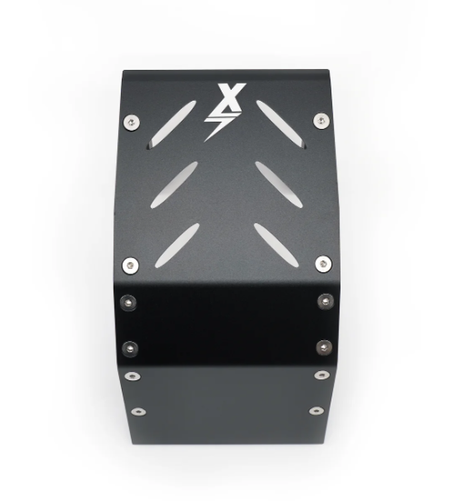 EBMX Aluminium Bash Plate V2 to suit OEM LBX or XLB-60 Motor (Backorder - ETA Late June)