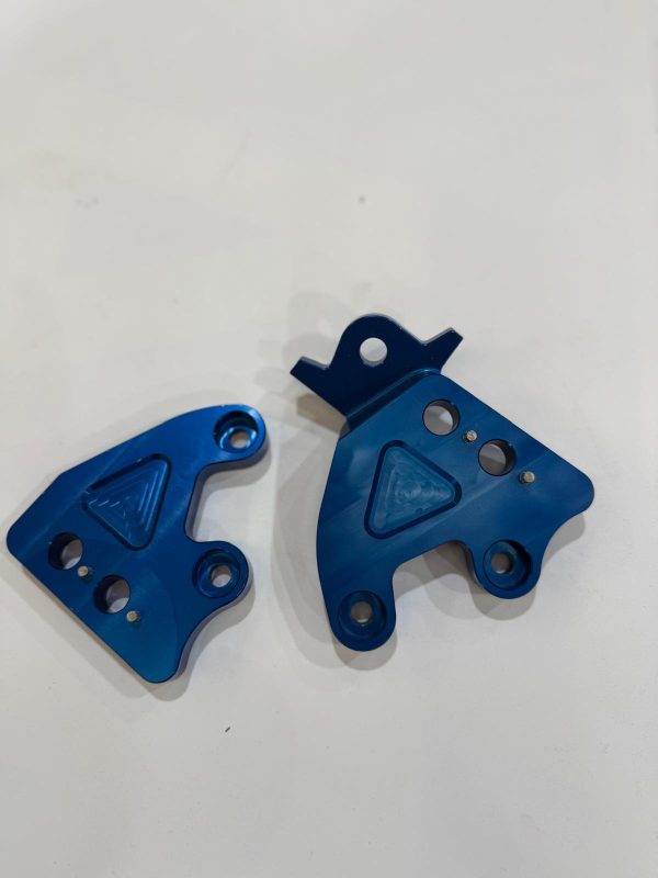 NTC Blue Foot Peg Brackets for LBX